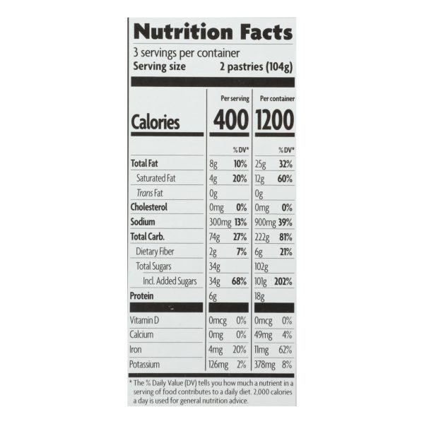 Nature's Path Organic Frosted Toaster Pastries - Cherry Pomegranate - Case of 12 - 11 oz. - Image 2