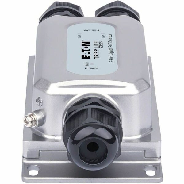 Eaton Tripp Lite Series 2-Port Gigabit Ethernet PoE+ Extender/Repeater - Cat5e/6/6a, 95W, IP67, IK10, 328 ft. (100 m) - Image 3