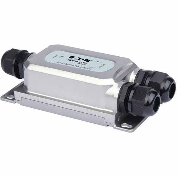 Eaton Tripp Lite Series 2-Port Gigabit Ethernet PoE+ Extender/Repeater - Cat5e/6/6a, 95W, IP67, IK10, 328 ft. (100 m) - Image 8