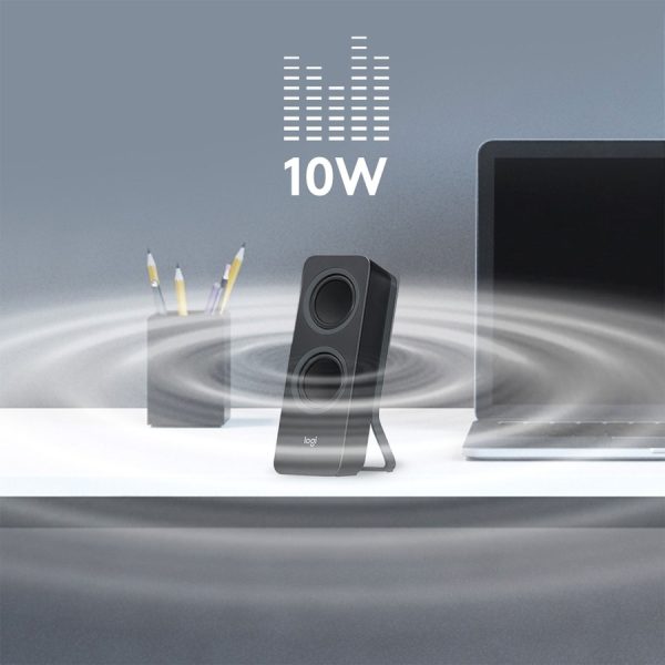 Logitech Z207 Bluetooth Speaker System - 5 W RMS - Black - Image 2