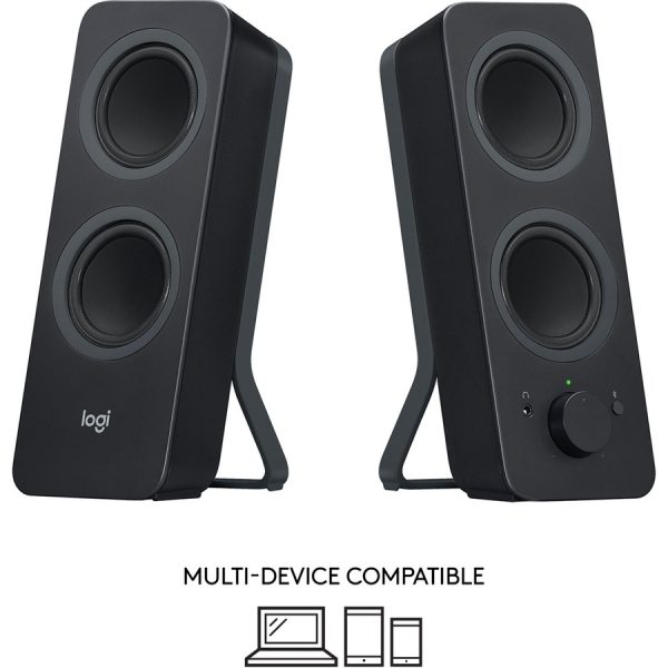 Logitech Z207 Bluetooth Speaker System - 5 W RMS - Black - Image 5
