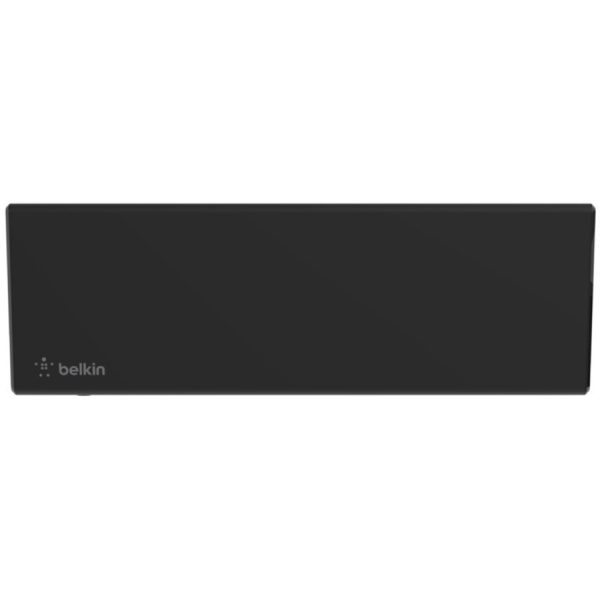 Belkin Universal 15-Port Triple Display USB-C Docking Station - 5 Gbps - 85W - 2xUSB-C, 5xUSB-A, 2xDP 3xHDMI, 1xEthernet, 2x3.5mm Audio - 4K - w/ USB-C Cable - Black - Image 5