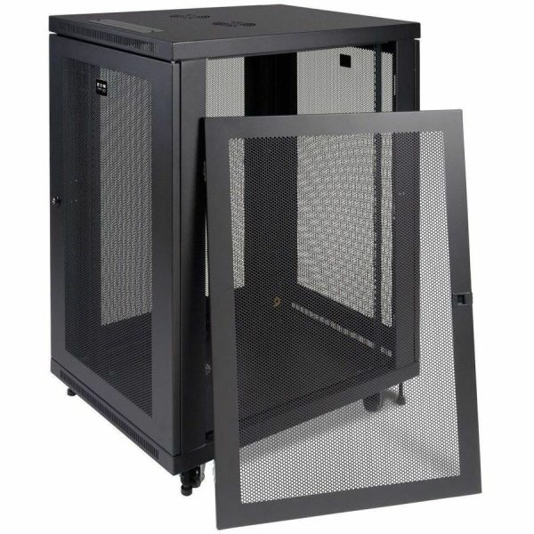 Eaton Tripp Lite Series SmartRack 18U Mid-Depth Half-Height Rack Enclosure Cabinet - Image 3