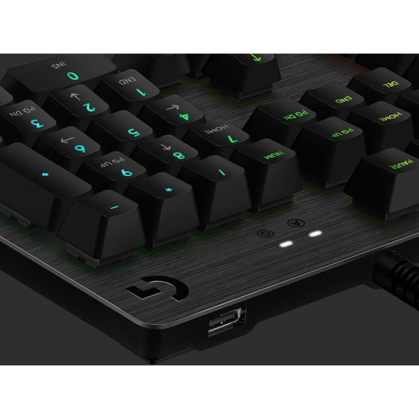 Logitech G513 CARBON LIGHTSYNC RGB Mechanical Gaming Keyboard with GX Brown switches (Tactile) - Image 4