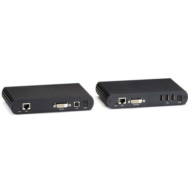 Black Box KVM Extender - DVI-D, USB 2.0, Single-Access, CATx - Image 3