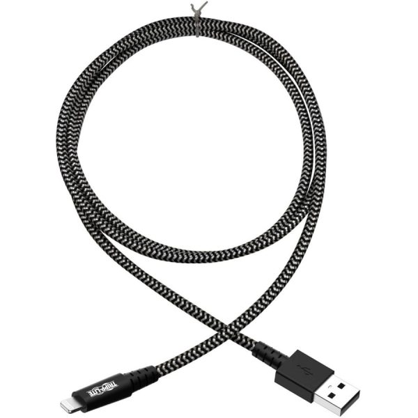 Eaton Tripp Lite Series Heavy-Duty USB-A to Lightning Sync/Charge Cable, MFi Certified - M/M, USB 2.0, 6 ft. (1.83 m) - Image 2