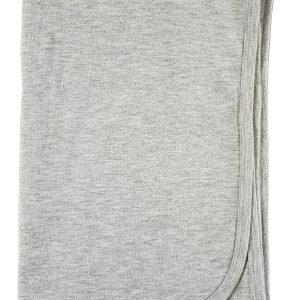 Heather Grey Cotton Receiving Blanket 3200g