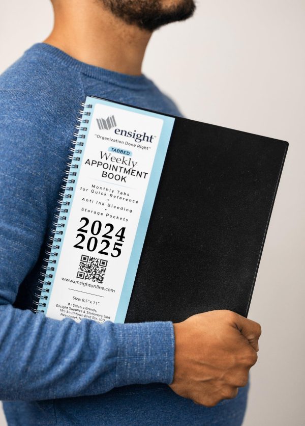 2024   2025 Appointment Book & Planner   8.5 x 11 inches Large Tabbed Daily Hourly Weekly Academic Planner Calendar & Schedule Book 15 Minute time Slots Business & Personal July 2024   June 2025 (Blue) - Image 5