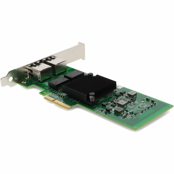 AddOn Intel E1G42ET Comparable 10/100/1000Mbs Dual Open RJ-45 Port 100m PCIe x4 Network Interface Card - Image 3