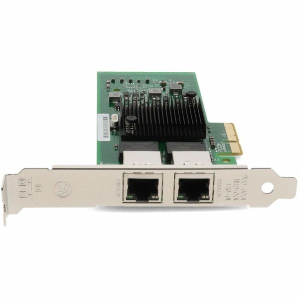 AddOn Intel E1G42ET Comparable 10/100/1000Mbs Dual Open RJ-45 Port 100m PCIe x4 Network Interface Card - Image 8