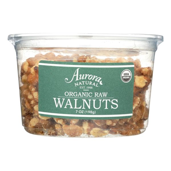 Aurora Natural Products - Organic Raw Walnuts - Case of 12 - 7 oz. - Image 3