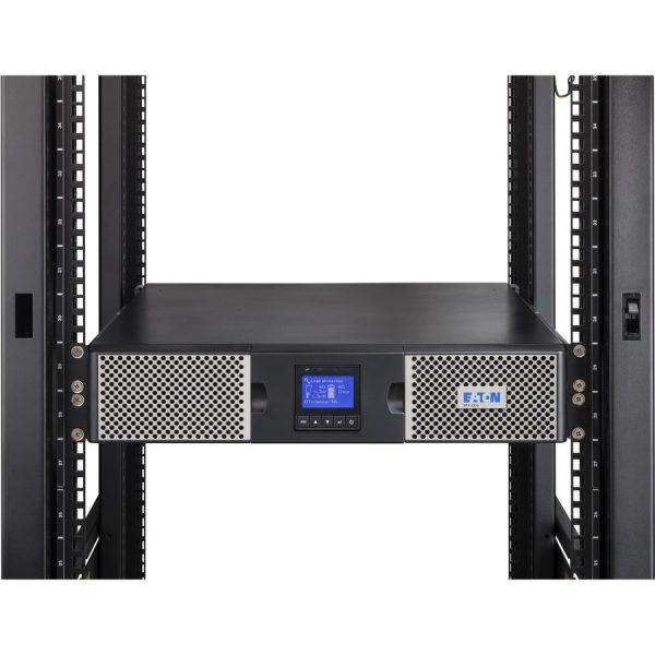 Eaton 9PX 2000VA 1800W 120V Online Double-Conversion UPS - 5-20P, 6x 5-20R, 1 L5-20R Outlets, Cybersecure Network Card Option, Extended Run, 2U Rack/Tower - Image 3