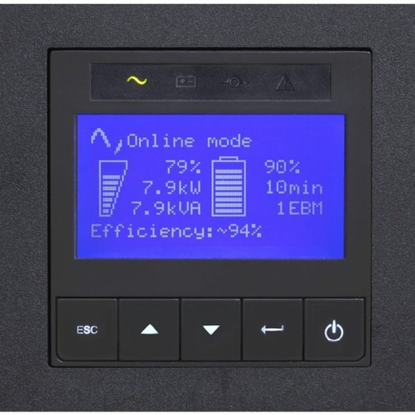 Eaton 9PX 2000VA 1800W 120V Online Double-Conversion UPS - 5-20P, 6x 5-20R, 1 L5-20R Outlets, Cybersecure Network Card Option, Extended Run, 2U Rack/Tower - Image 9