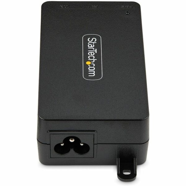StarTech.com 1-Port 10Gbps Gigabit PoE++ Injector, 60W, 2.5/5/10G Ethernet/10/100/1000M, PoE++ (802.3af/at/bt), Wall Mountable, Unmanaged - Image 4