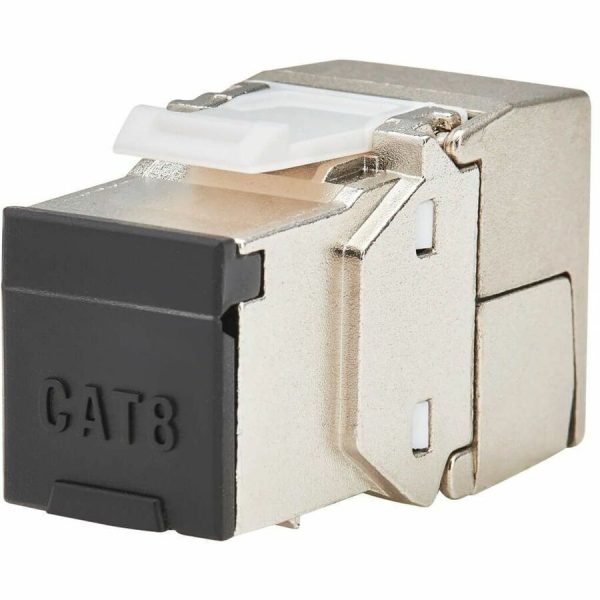 Eaton Tripp Lite Series Cat8 STP Shielded Tool-Free Keystone Jack, 568A/568B, TAA - Image 5