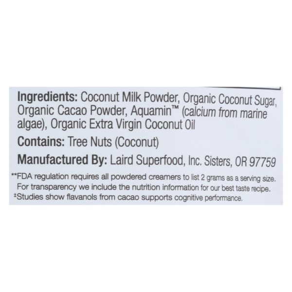 Laird Superfood - Superfood Creamr Cacao - Case of 6-8 OZ - Image 3