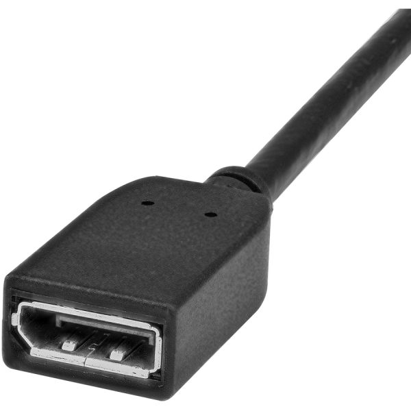 StarTech.com 6ft (2m) DisplayPort Extension Cable, 4K x 2K Video, DisplayPort Male to Female Extension Cable, DP 1.2 Extender Cable / Cord - Image 3