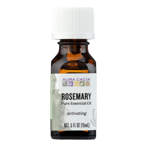 Aura Cacia - Pure Essential Oil Rosemary - 0.5 fl oz - Image 2