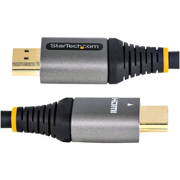 StarTech.com 10ft 3m Premium Certified HDMI 2.0 Cable, High Speed Ultra HD 4K 60Hz HDMI Cable with Ethernet, HDR10, UHD HDMI Monitor Cord - Image 3
