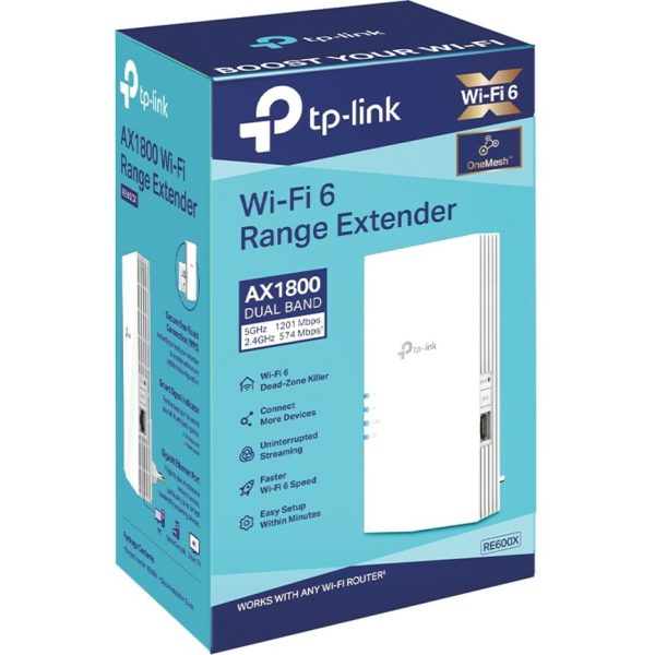 TP-Link RE600X - WiFi 6 Extender - Internet Booster - Image 2