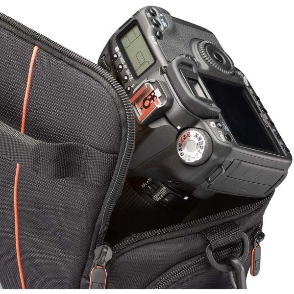 Case Logic DCB-306 Carrying Case (Holster) Camera, Accessories, Battery, Cable, Lens Cap, Memory Card, Cloth - Black - Image 2