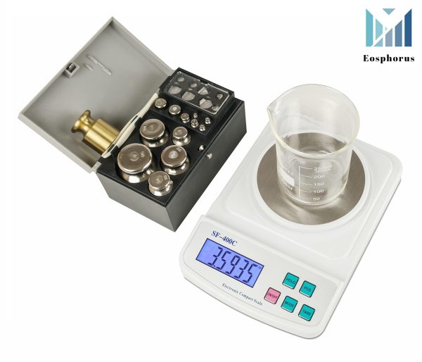Ounce and Gram Scale 0.01g Accuracy Mass Balance Chemistry Digital Scale Electronic LCD Science Lab Laboratory Digital Scale   USB Charger and AC DC Adapter Included - Image 3