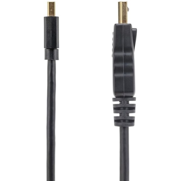 StarTech.com 3ft (1m) Mini DisplayPort to DisplayPort 1.2 Cable, 4K x 2K mDP to DisplayPort Adapter Cable, Mini DP to DP Cable for Monitor - Image 7