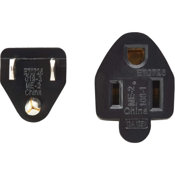 Eaton Tripp Lite Series Power Extension Cord, NEMA 5-15P to NEMA 5-15R - 13A, 120V, 16 AWG, 15 ft. (4.6 m), Black - Image 3