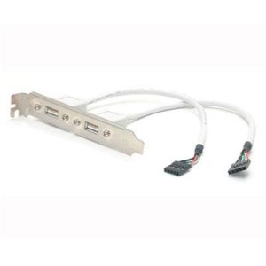 2 Port USB Slot Plate Adapter