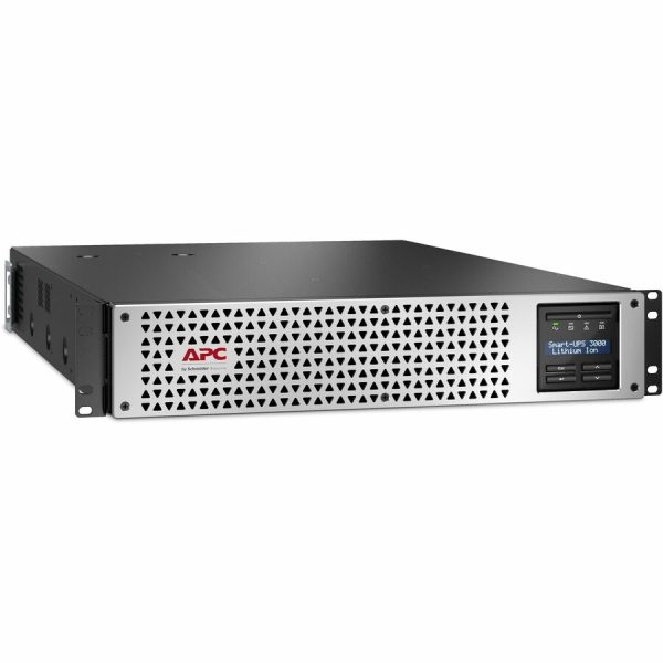 APC Smart-UPS, Line Interactive, 3kVA, Lithium-ion, Rackmount 2U, 120V, 2x NEMA 5-20R+6x NEMA 5-15R outlets, SmartConnect Port+Network Card, AVR, LCD - Image 5