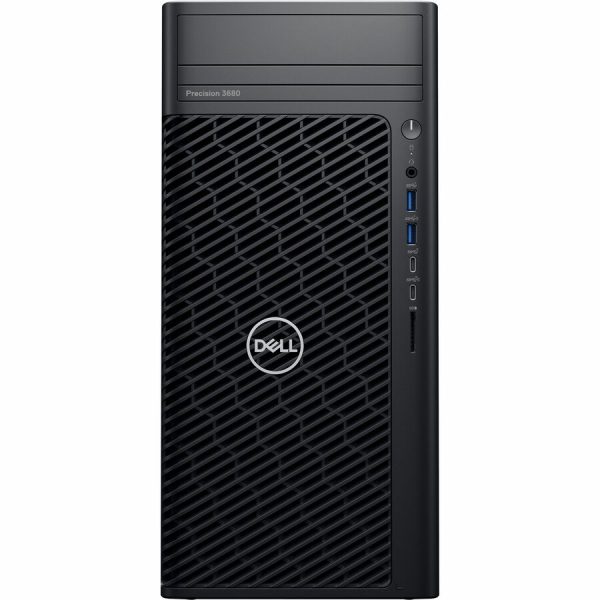 Dell Precision 3000 3680 Workstation - Core i9 14th Gen i9-14900 - vPro Technology - 32 GB - 512 GB SSD - Tower - Black - Image 4