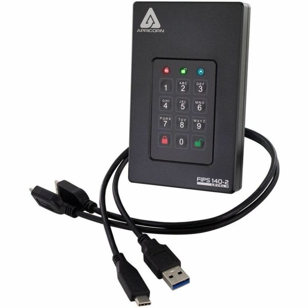 Apricorn Aegis Fortress 2 TB Solid State Drive - External - Image 4