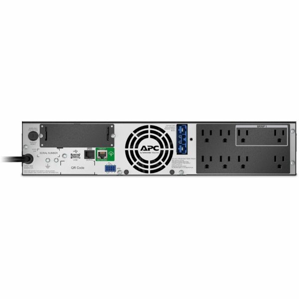 [TAA] APC Smart-UPS X, Line Interactive, 750VA, Rack/tower convertible 2U, 120V, 8x 5-15R NEMA, SmartConnect port, Extended runtime, TAA - Image 3