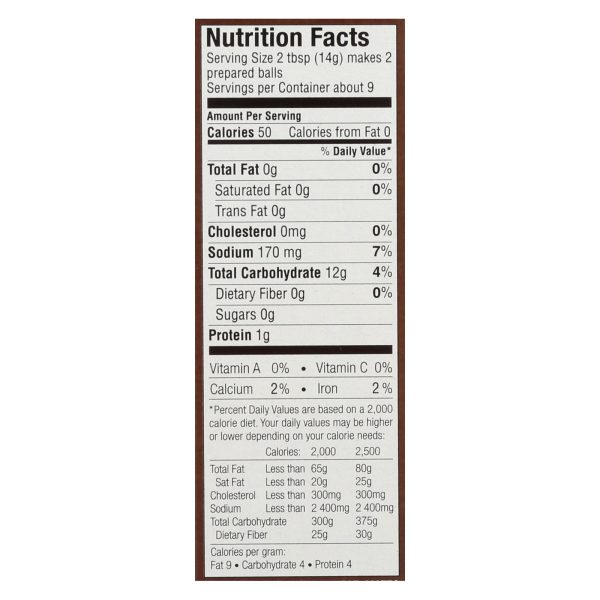 Streit's, Whole Wheat Matzo Ball Mix - Case of 12 - 4.5 OZ - Image 2