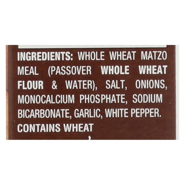 Streit's, Whole Wheat Matzo Ball Mix - Case of 12 - 4.5 OZ - Image 3