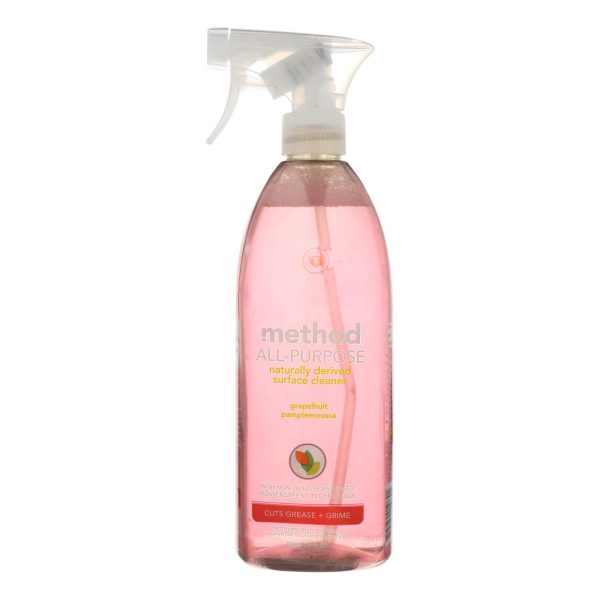 Method - All-Purpose Cleaner - Grapefruit - Case of 8 - 28 fl oz. - Image 2
