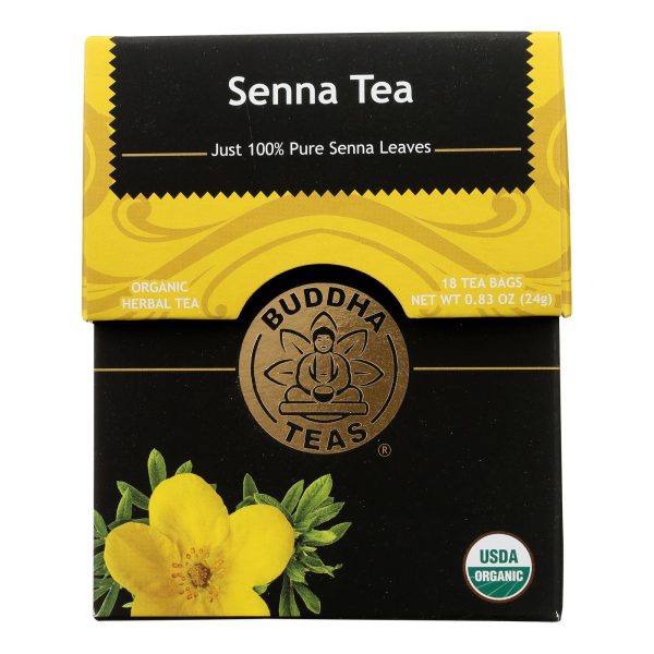 Buddha Teas - Organic Tea - Senna - Case of 6 - 18 Count - Image 3