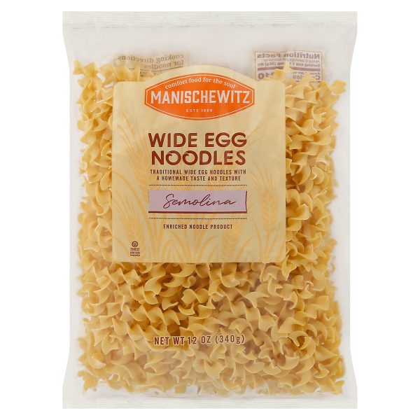 Manischewitz - Egg Noodles Wide - Case of 12-12 OZ - Image 2