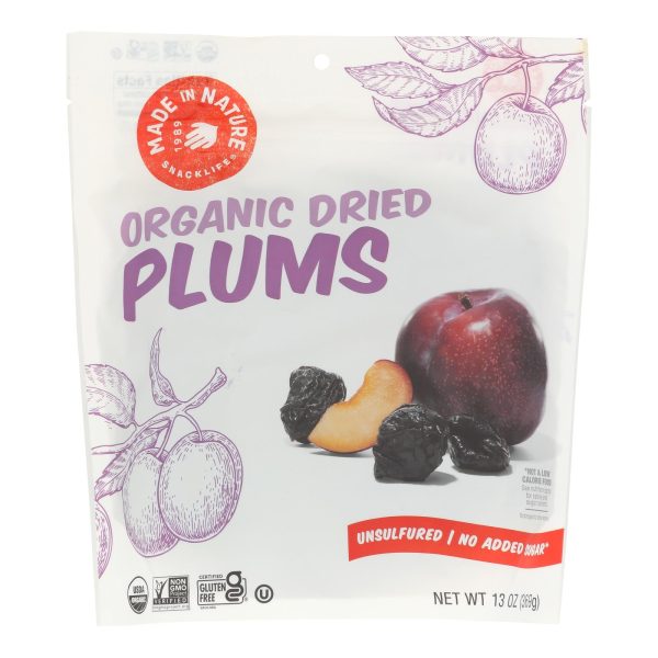 Made In Nature - Plums Dried - Case of 6-16 OZ