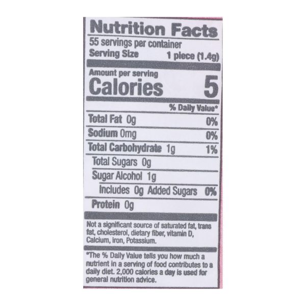 Glee Gum - Chewing Gum Sugar Free Wtrmln Peach - Case of 6-55 CT - Image 3