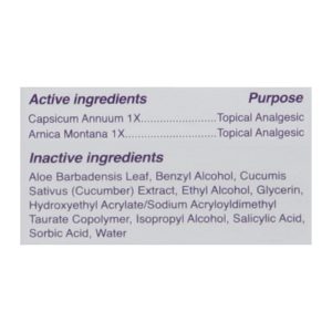 Capsiva - Arthritis Relief Gel Roll - 1 Each-3 OZ