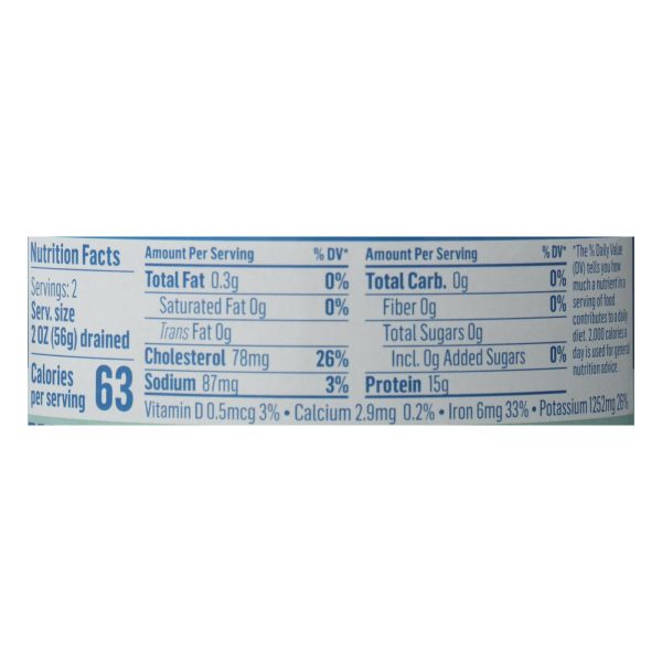 Fish Tales - Tuna Skipjck In Water - Case of 12-5 OZ