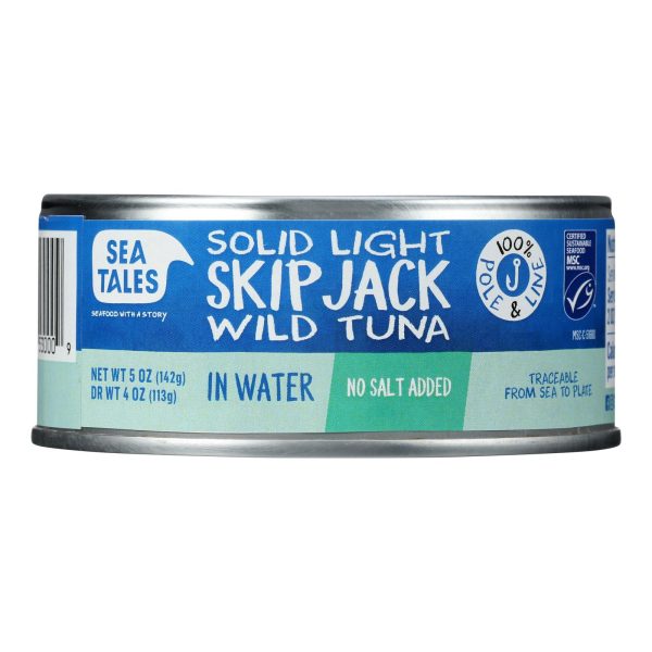 Fish Tales - Tuna Skipjck In Water - Case of 12-5 OZ - Image 3