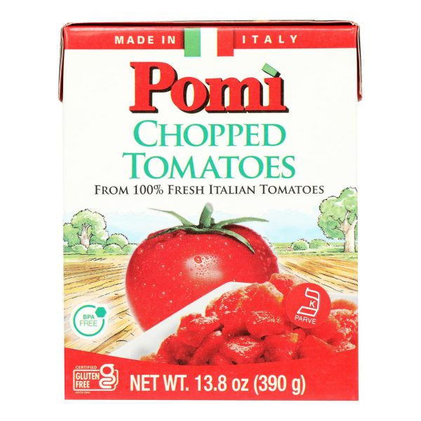 Pomi Tomatoes - Tomatoes Chopped - Case of 12-13.8 OZ - Image 3