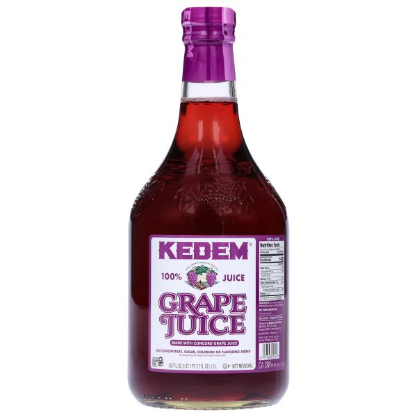 Kedem - Juice Grape Concord - Case of 8 - 50.7 FZ