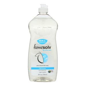 Citra-Solv Natural Liquid Dish Soap - Free and Clear - Case of 6 - 25 Fl oz.