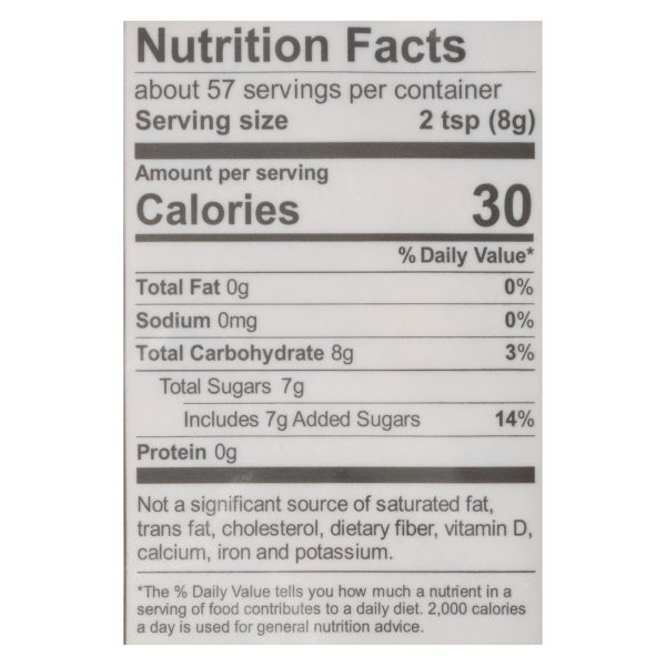 Wholesome Sweeteners Sugar - Organic - Coconut Palm - 16 oz - case of 6 - Image 3