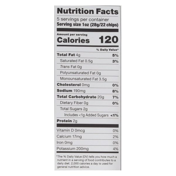 Popchips Potato Chip - Sour Cream - Onion - Case of 12 - 5 oz - Image 3