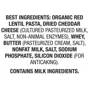 Annie's Homegrown - Mc&chs Rd/lnt Wht/chd - Case of 8-5.5 OZ
