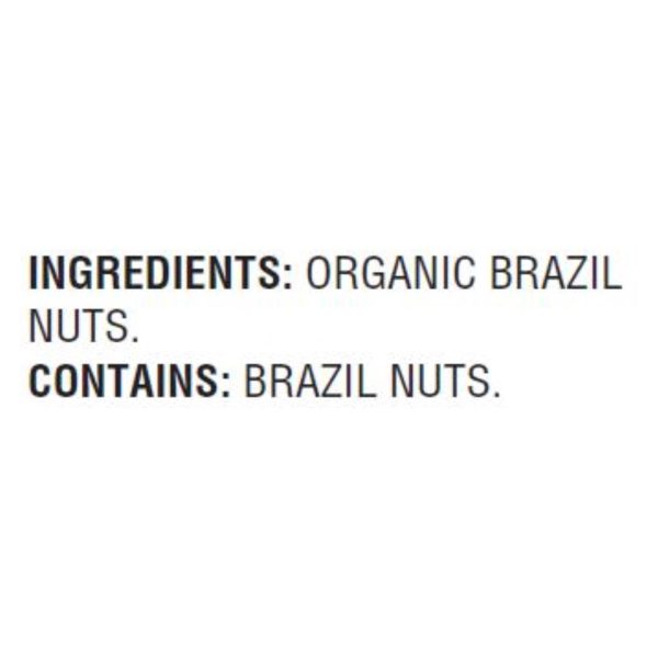Woodstock Organic Brazil Nuts - Case of 8 - 8.5 OZ - Image 3